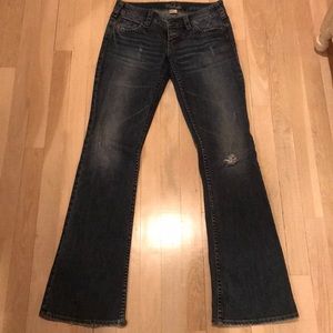 Silver jeans boot cut denim size 27